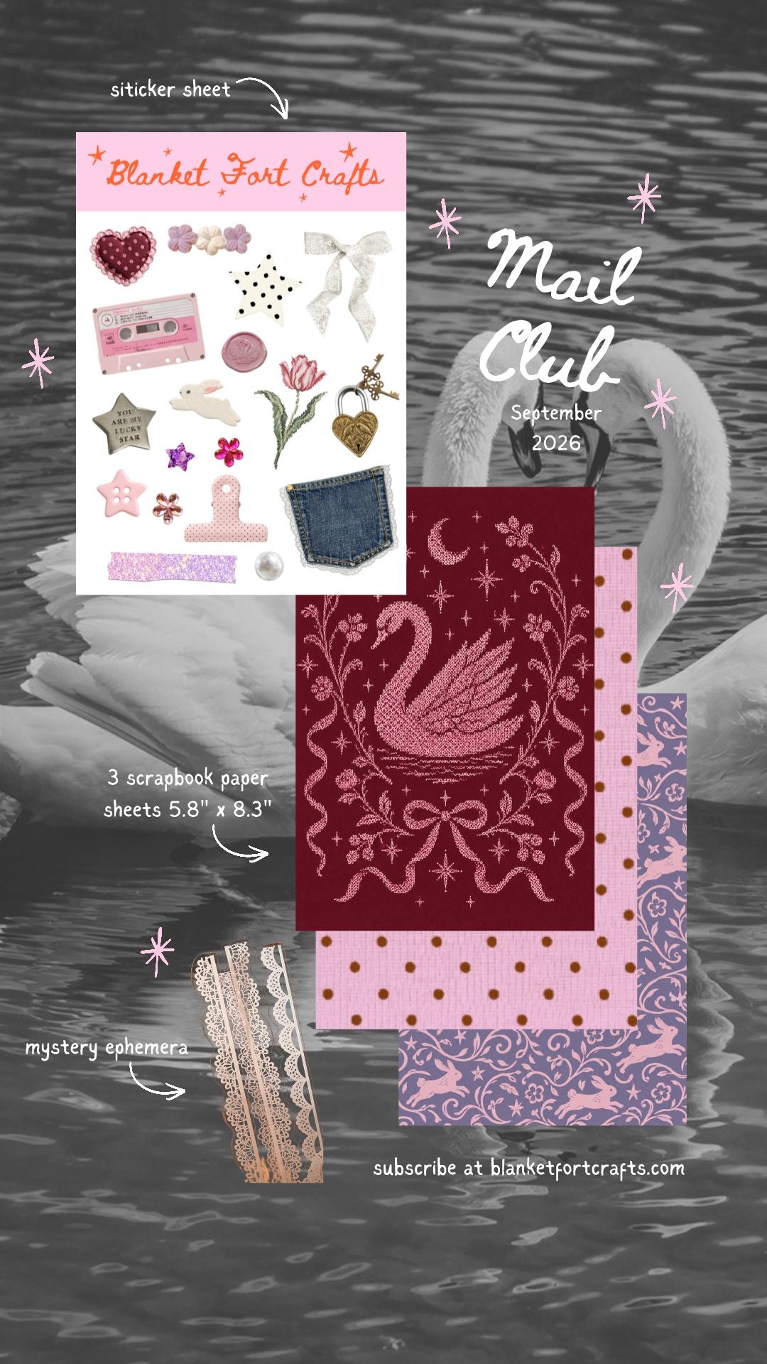Sad Girl Lover Junk Journal Pack
