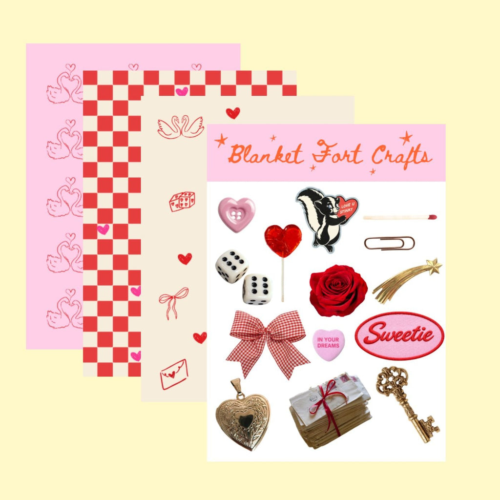 In Love Junk Journal Pack